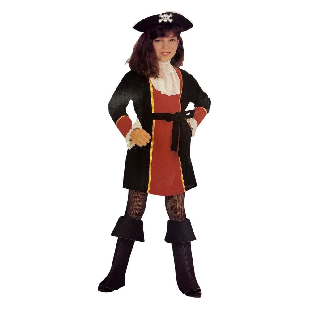 Rubie's Pirate Queen Child Girl's Small (4/6) Deluxe Halloween Costume Dress up - Picture 2 of 4